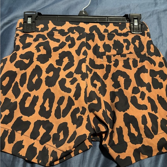 Charlie by Matthew Zink Leopard print swim trunks - Picture 4 of 4